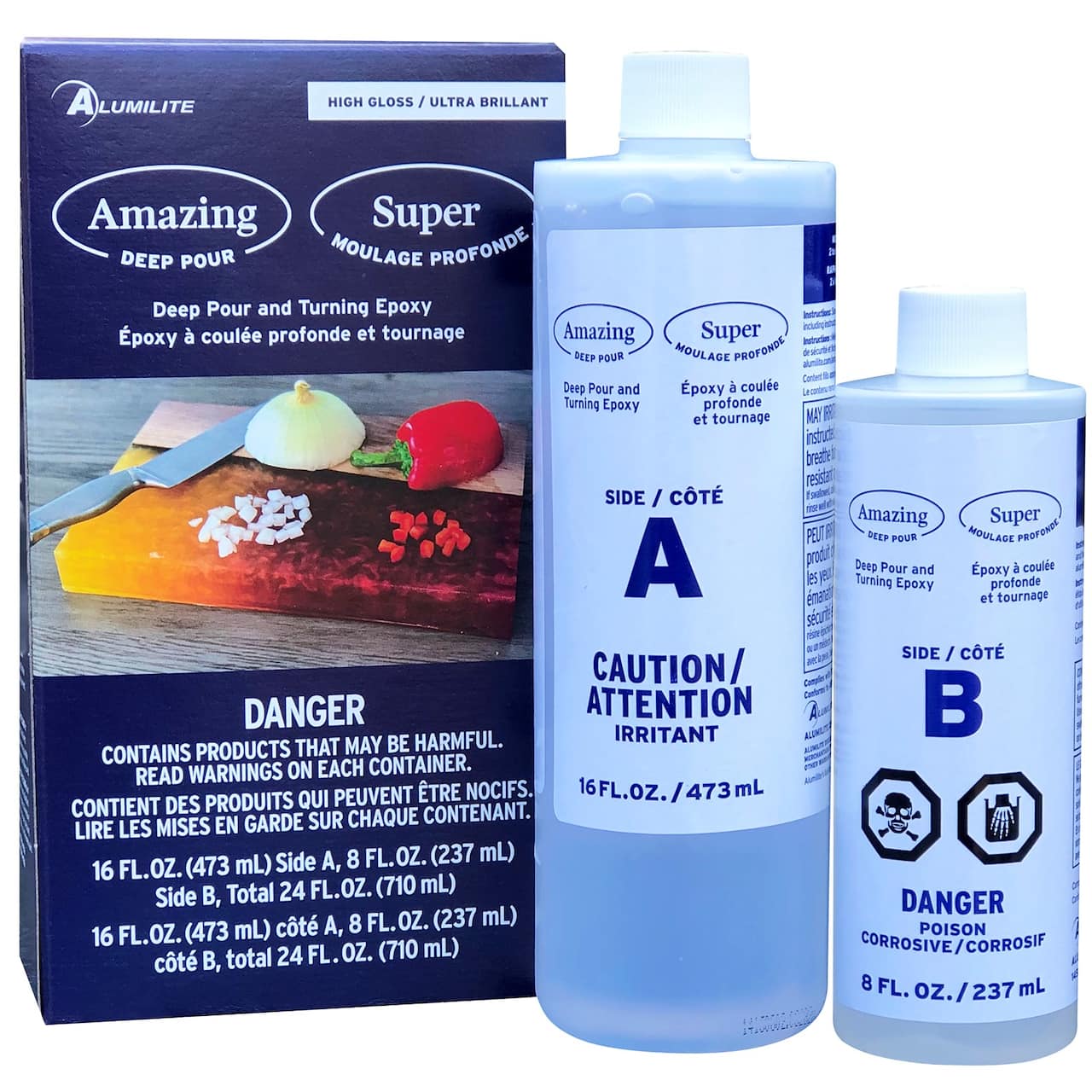 Alumilite Amazing Deep Pour and Turning Epoxy, 710mL
